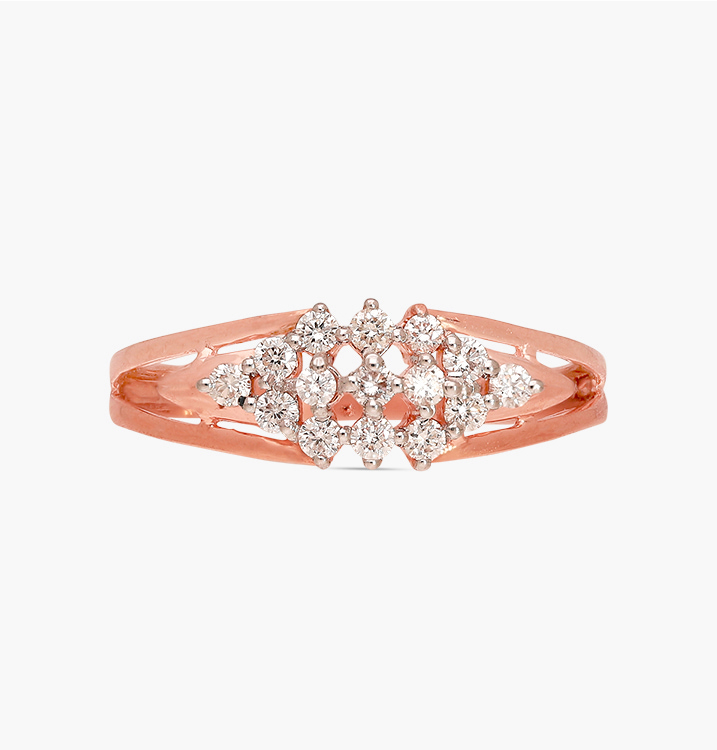 The Glittering Pattern Ring